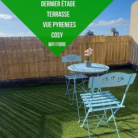 Apartamento Le Belvedere Dernier Etage Avec Terrasse Wifi Fibre Tarbes Exterior foto